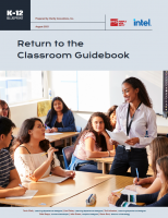 Image of the cover of the CDW Return to the Classroom Guidebook